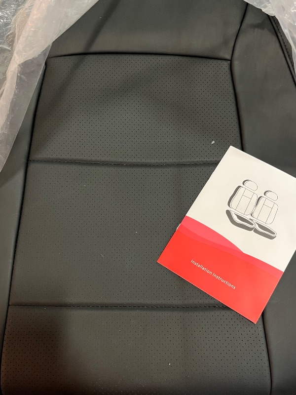 Photo 1 of Lolcar CRV Seat Covers Custom Fit for Honda CRV 2023 2024 2025 2026 Leather Car Seat Cover Full Set for Trucks SUV,Waterproof Car Seat Cushion,Faux Leather (Black)