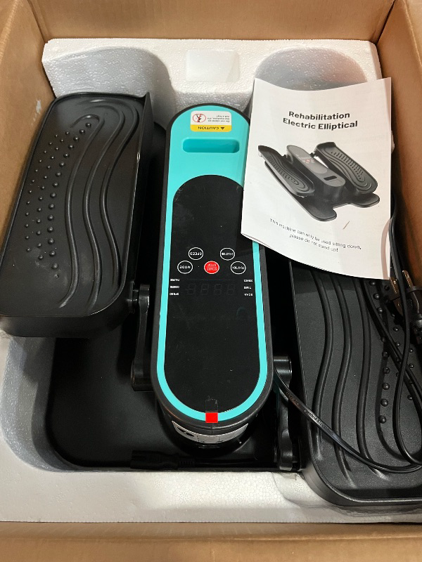 Photo 1 of 2025 New Under Desk Elliptical Machine,Portable Seated Pedal Exercise Machine for Seniors,Mini Leg Exerciser with 12 Adjustable Speeds&Remote Control,Quiet&Compact for Home Office
