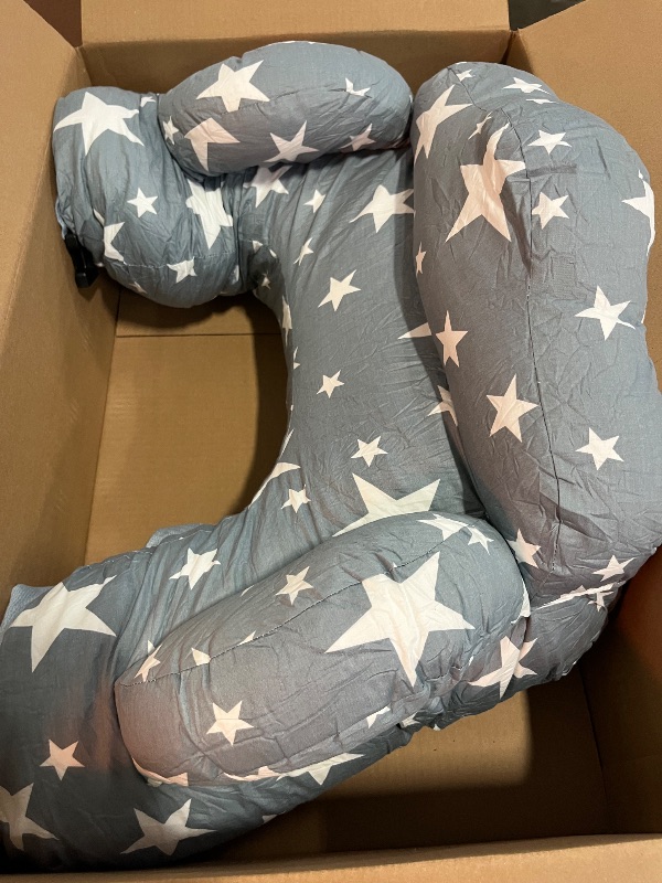 Photo 1 of Chilling Home Nursing Pillow for Breastfeeding, Adjustable Nursing Pillow Breast Feeding Pillow Bottle Feeding More Support for Mom and Baby, Breastfeeding Essentials for Newborn,Removable Cover