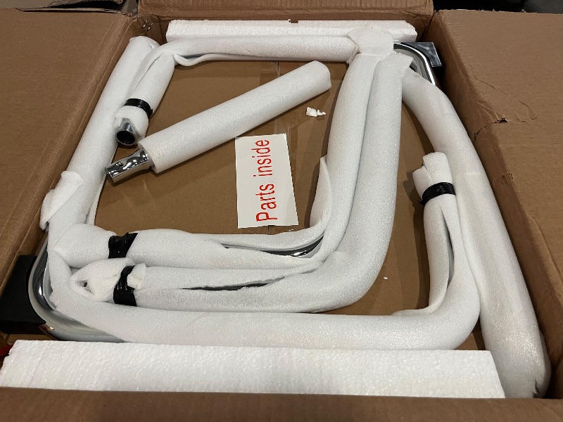 Photo 1 of Alunaune Modern Mid Century Dining Chairs Set of 2, Upholstered Natural Rattan Kitchen Chairs Accent Chair, Armless Side Chairs with Metal Chrome Legs for Bedroom Living Room-Brown
