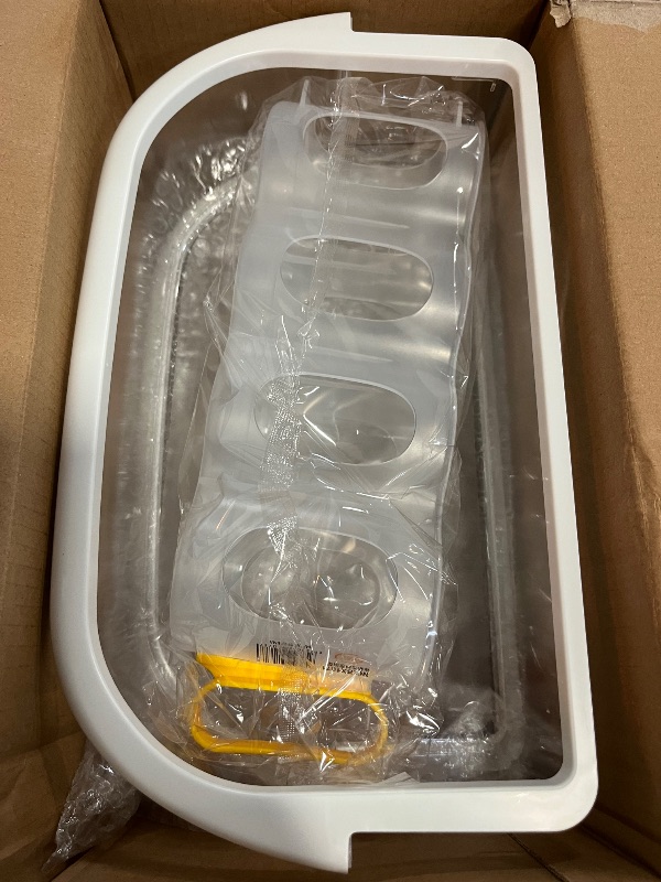 Photo 1 of (2 PACK) UPGRADED WPW10289497 Refrigerator Door Bin Shelf Compatible with Whirlpool Refrigerator Door Shelf WRF535SWHV WRF535SMBM,For W10289497 Whirlpool Replacement Door Shelf KRFC300ESS KRFF305ESS