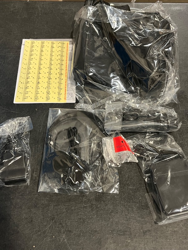 Photo 1 of 88 Key Piano Keyboard, Semi Weighted Electronic Digital Piano with Music Stand, Power Supply, Sustain Pedal, Bluetooth, Stand, MIDI, for Beginner Professional at Home, Stage
