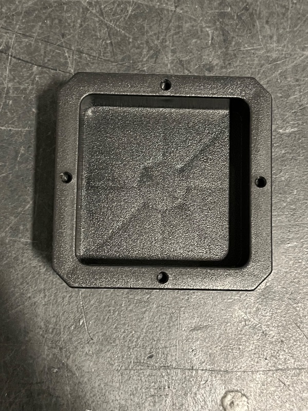 Photo 1 of *One Missing Bottome Part of Riser** Bed Riser/Furniture Lift Bed/Bed risers/Furniture Lifter/Table risers/Frame Risers Create Under Bed Storage Heavy Duty for Furniture Height Adjustment (Black 4 Pack, 2 Inch)
