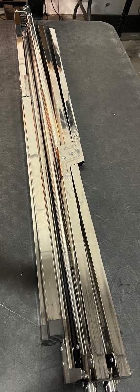 Photo 1 of JAUREE 95 Inches Clothes Drying Rack, Drying Rack Clothing Folding Indoor Outdoor, Heavy Duty Stainless Steel Laundry Rack, Foldable Portable Large Clothes Rack Garment Rack with 20 Windproof Hooks