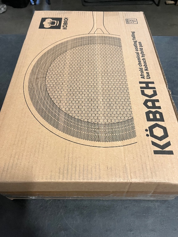 Photo 1 of 12in Nonstick Frying Pan - Stainless Steel Skillet, Dishwasher & Oven Safe, Compatible with Induction & Gas Stoves, Non-Toxic & Easy to Clean