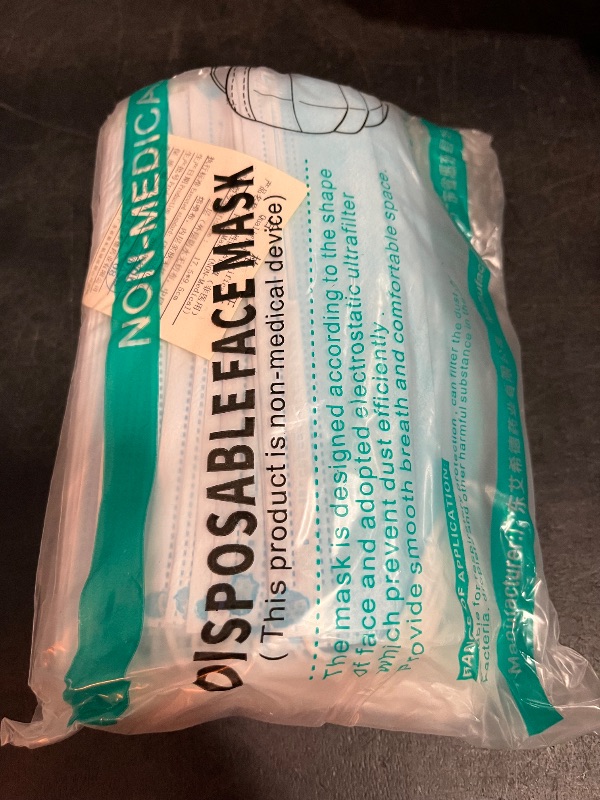 Photo 1 of Medipro Supply Disposable Non-Medical Face Mask (Box of 50) 