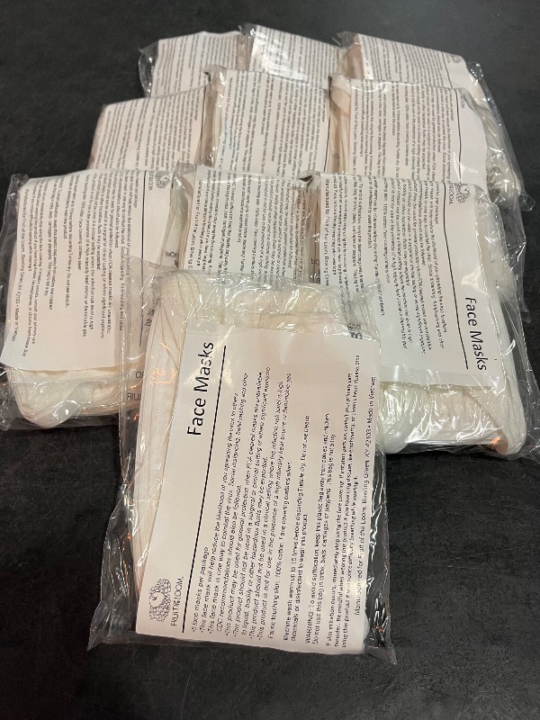 Photo 1 of Fruit of the Loom Reusable Cotton Face Mask - 50 Count Multipacks
