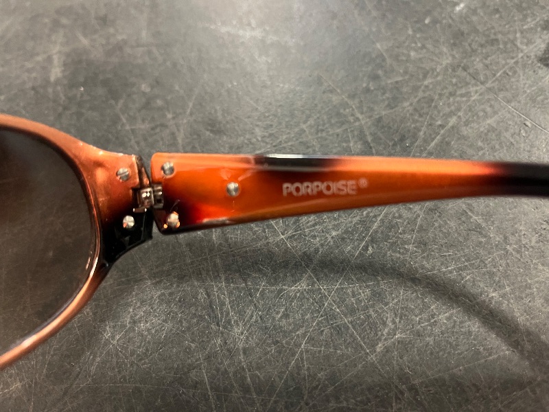 Photo 1 of *Minor Scratch** Brown Purpoise Womens Sunglasses
