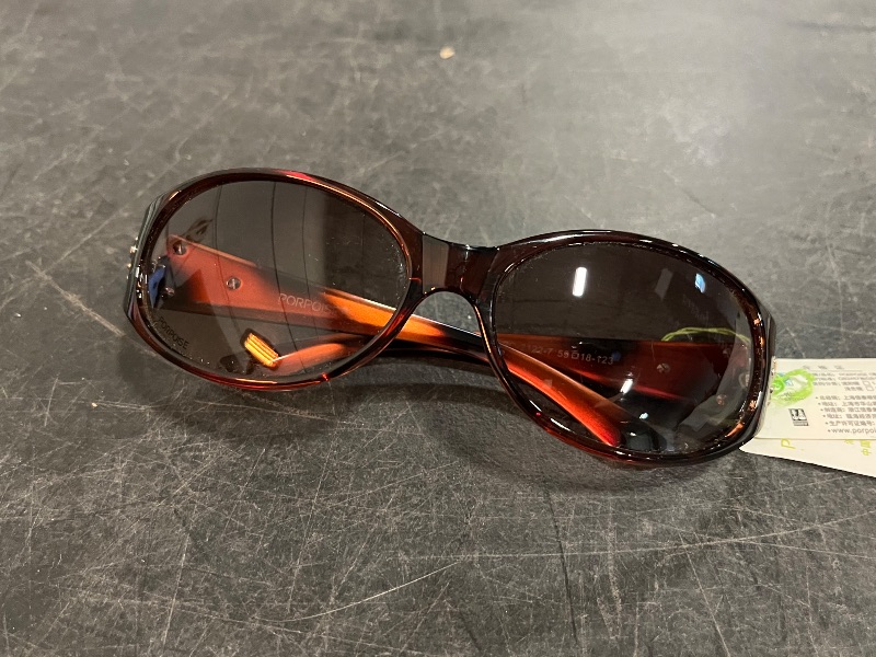 Photo 1 of *Minor Scratch** Brown Purpoise Womens Sunglasses