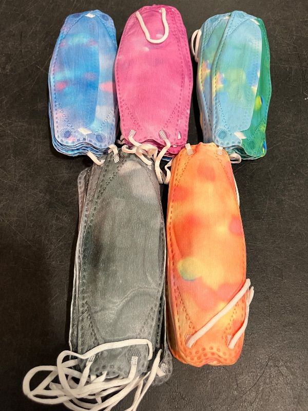 Photo 1 of Kids Tye Dye Mask KF94
