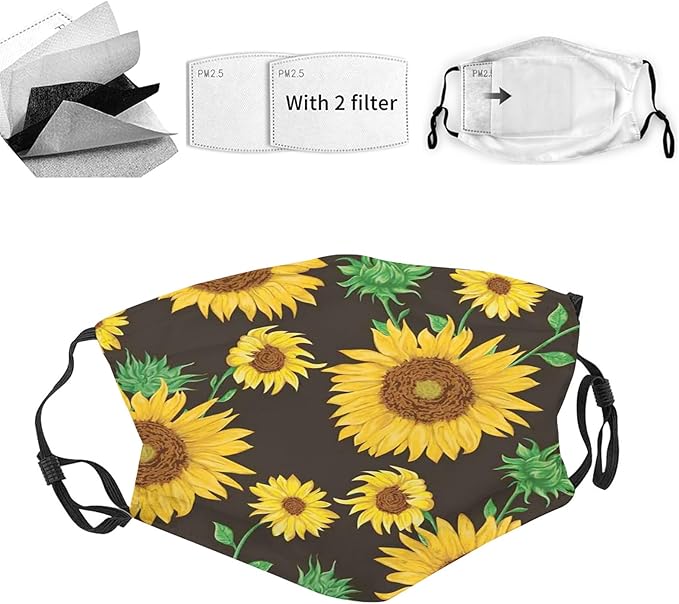 Photo 1 of Fashion Face mask with designs,Reusable Face Mask Balaclava Washable Outdoor Nose Mouth Cover for women men
