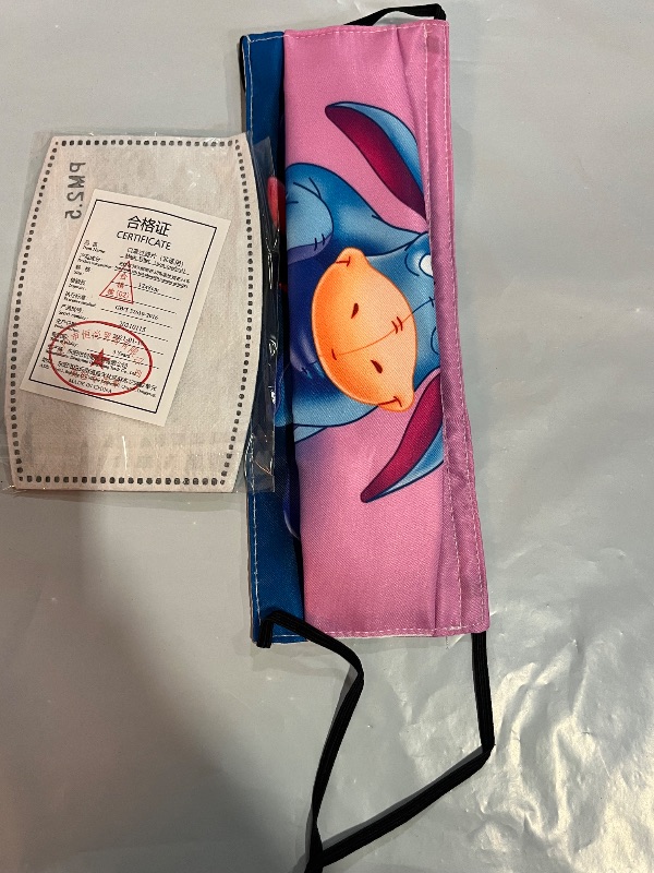 Photo 1 of Reusable Face Mask with Filters- Eeyore
