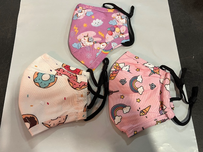 Photo 1 of Kids 6 Pack Reusable Face Mask, Washable