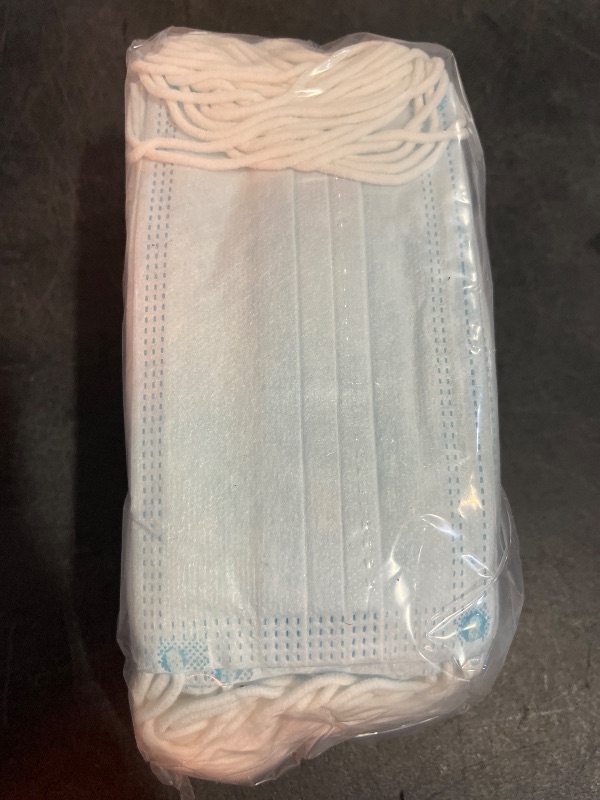 Photo 1 of Reli. Face Masks (50 Masks) Disposable Face Mask - 3 PLY - Breathable, Ear Loop Mask 50 Pack (Blue)