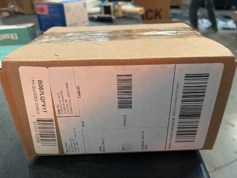 Photo 1 of Goggle Shield with Glasses Face Visor 