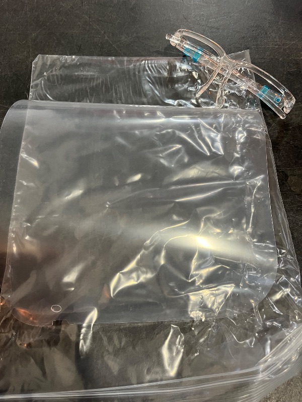 Photo 1 of Goggle Shield with Glasses Face Visor 