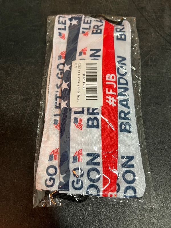 Photo 1 of "Lets GO Brandon" Face Mask with Filter
