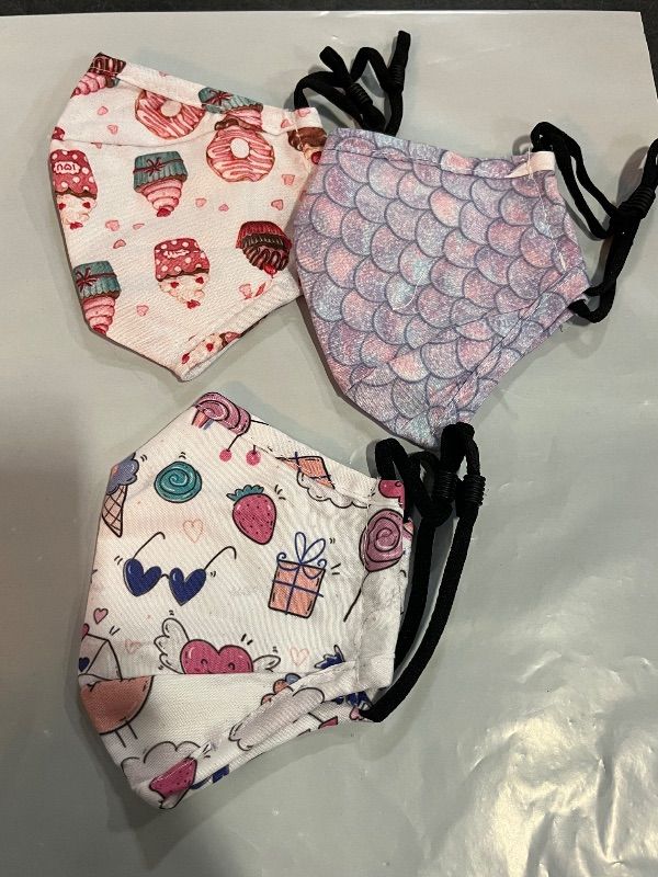 Photo 1 of Kids 6 Pack Reusable Face Mask, Washable