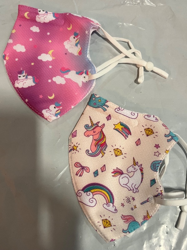 Photo 1 of (S) 4 Girls Face Mask Washable ReUsable, Unicron Design 