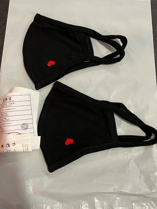 Photo 1 of 2 Pack Cotton Face Mask