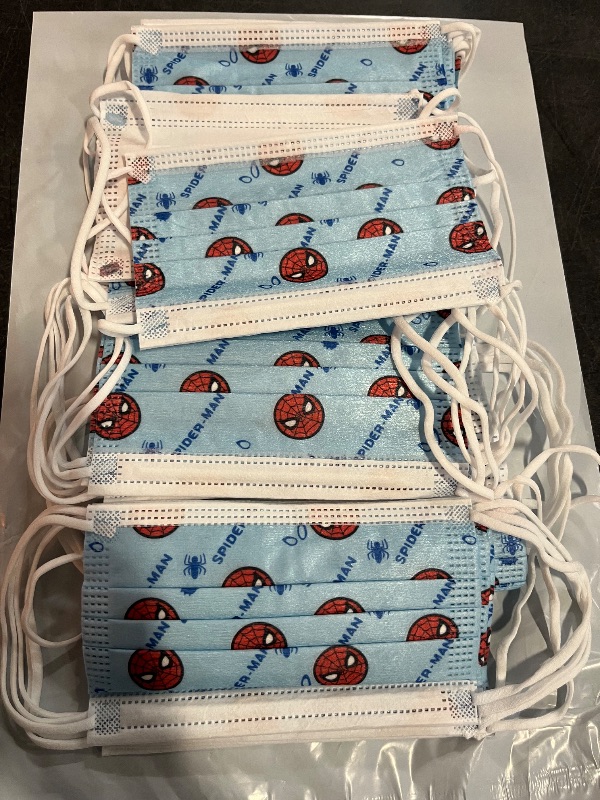 Photo 1 of Kids Spiderman Non Medical Disposable Face Mask