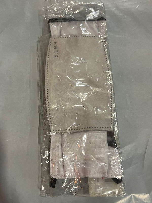 Photo 1 of Basset Hound Dog White Face Mask, Washable, Reusable with 2 PCS Filter