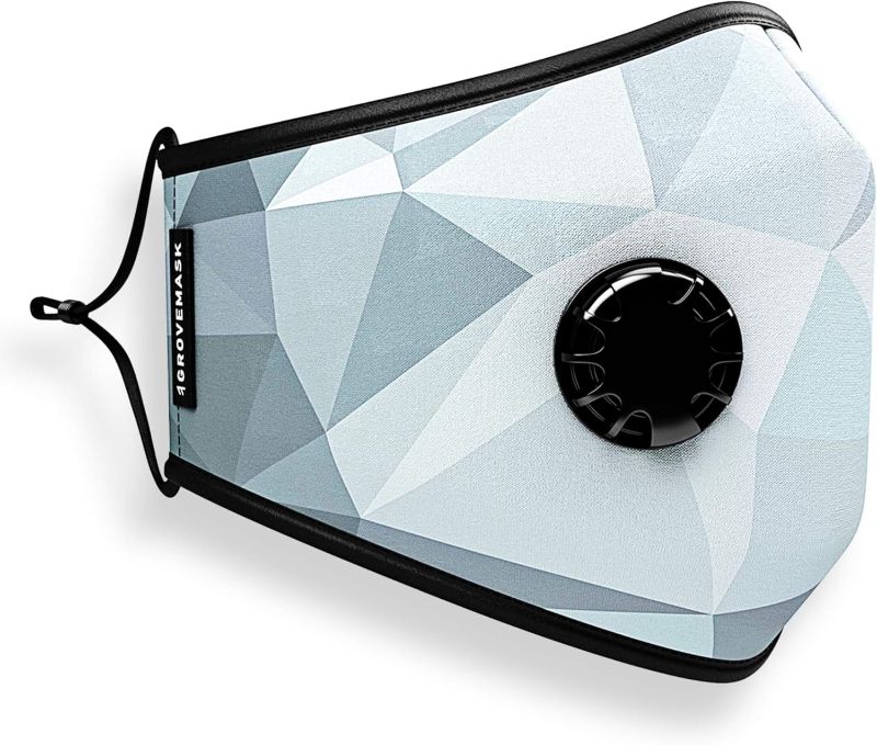 Photo 1 of Different Pattern** Grove Mask Face Mask w/ 7X PM2.5 Filters - Reusable Cloth Face Mask for Pollen, Smoke, Dust, Allergens - Perfect for Cycling, Running, Training, Motorcycle
