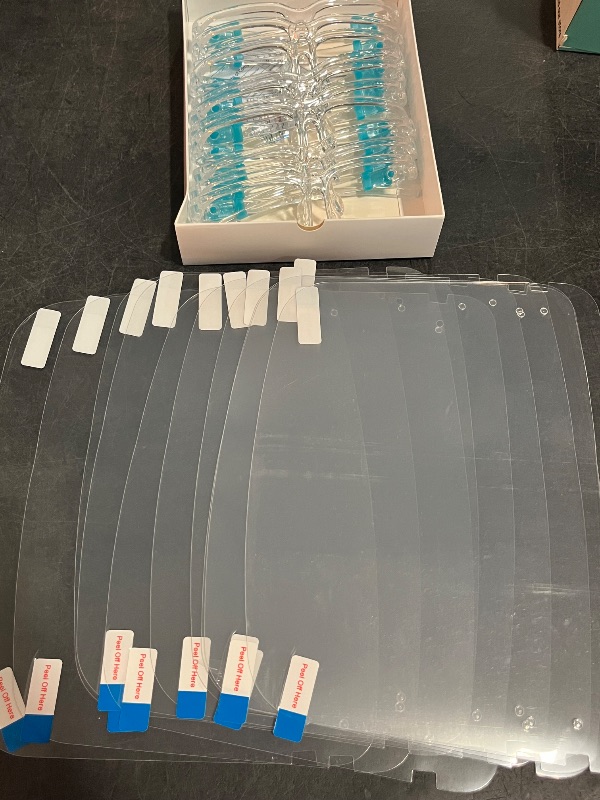 Photo 1 of Pure Protection Anti-Fog Face Shields 10-pack Barrier Comfort
