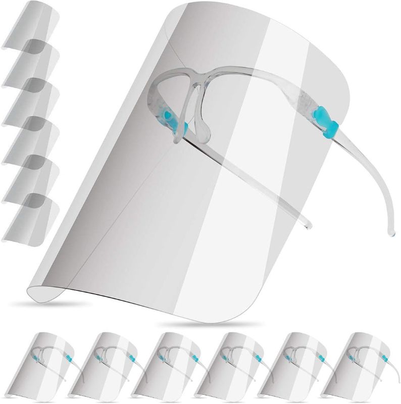 Photo 1 of Pure Protection Anti-Fog Face Shields 10-pack Barrier Comfort
