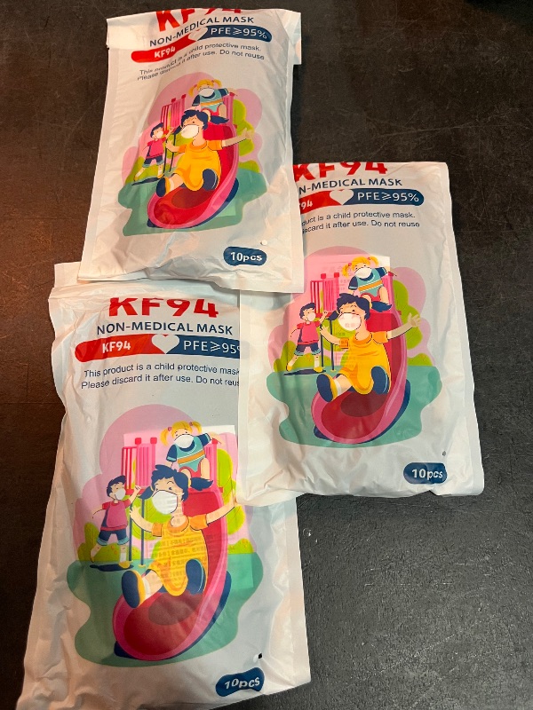 Photo 1 of Disposable Face Masks, 4 Layer, 30 PCS
