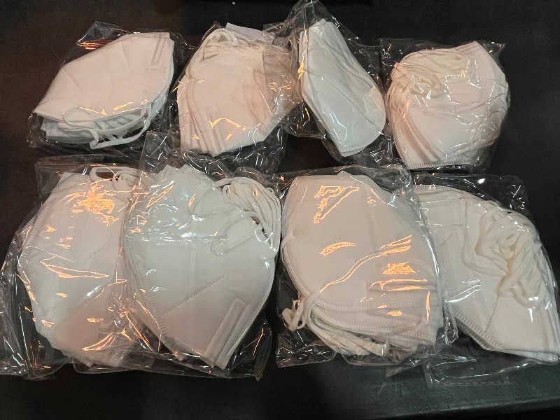 View 2 of Missing 20** 
HALIDODO 60 Packs KN95 Face Mask, 5-Ply Comfortable Filter Safety Mask, Protective Face Cover Mask (White)
5 per Pack
