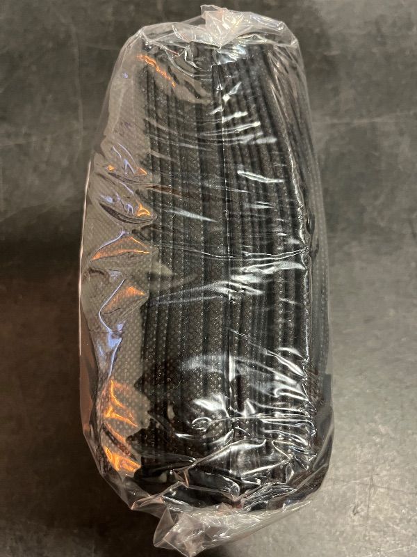 Photo 1 of MystCare Kids Disposable Face Mask 50 Pack Ages 5-12 Filter 3-Layer Safety Face Masks for Kids Daily Use.All Metal Nose Clips(Black)