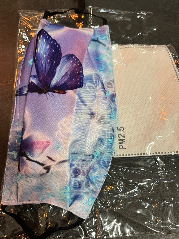 Photo 1 of Purple ButterFly Mask for Adults
