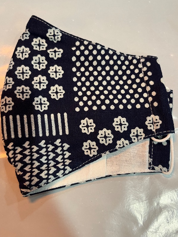 Photo 1 of 3 Pack Rewashable Face Fabric Mask with Japanese Patterns