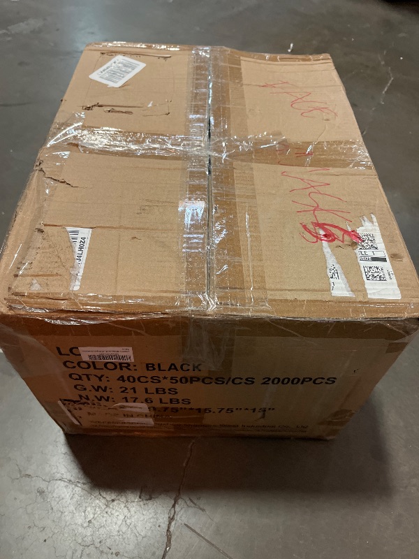 Photo 1 of 2000PCS Wholesale Bulk Disposable Face Masks, Non Woven Thick 3-Layers Breathable Face Mask for Adults ( 4 Layers of 10 Boxes, 50 Maks per Box) 