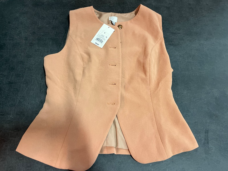 Photo 1 of (S) Women's Long Waistcoat Vest - a New Day™ Camel S
