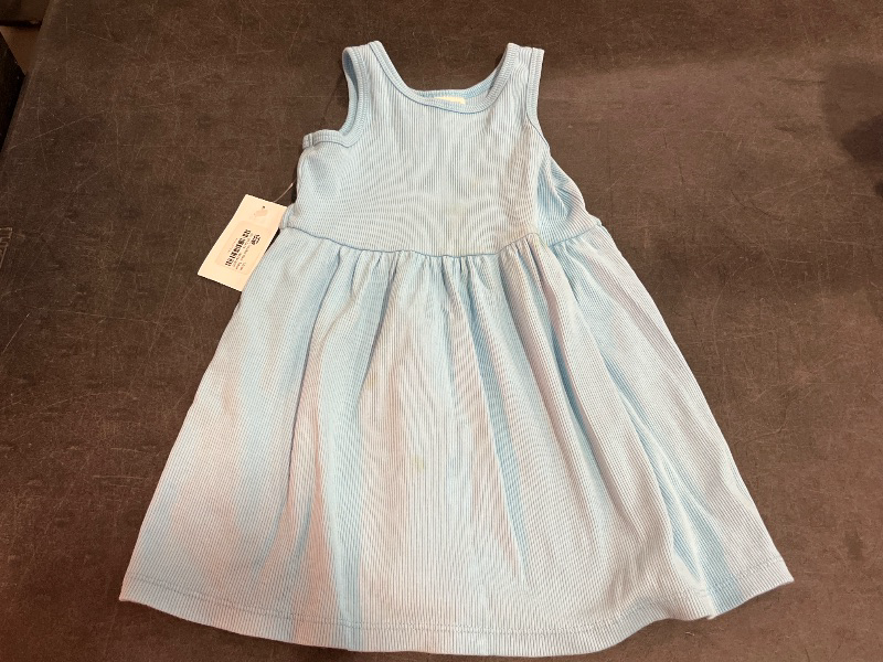 Photo 1 of 3T Blue Toddlers Girls Ribbed Dress