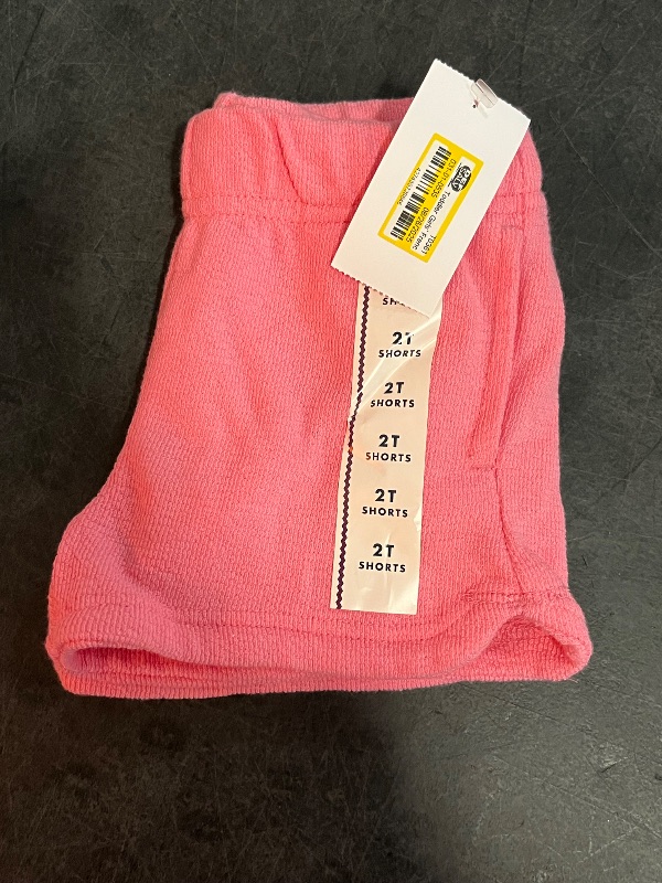 Photo 1 of 2T Girl Kids Shorts, Pink 