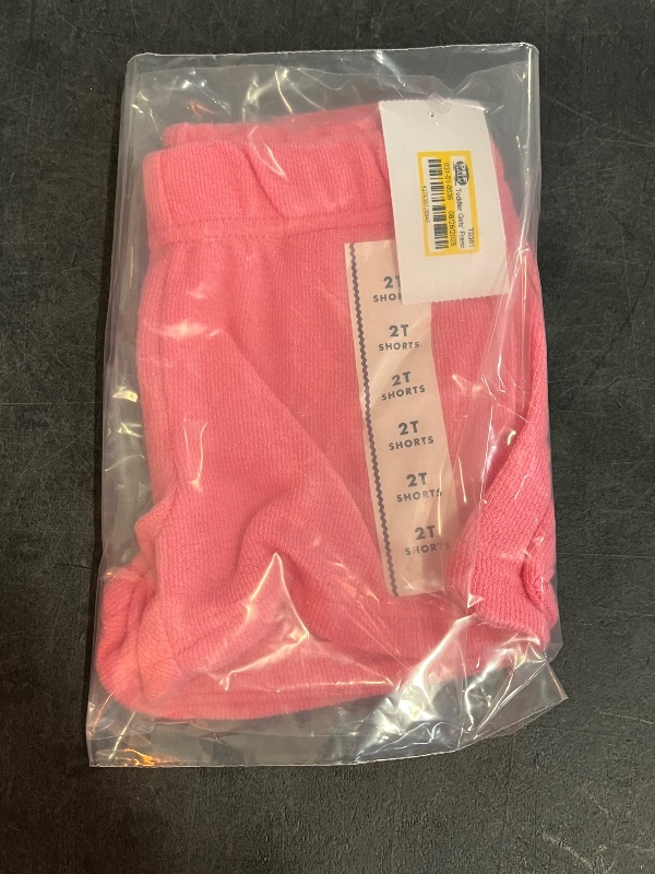 Photo 1 of 2T Girl Kids Shorts, Pink 