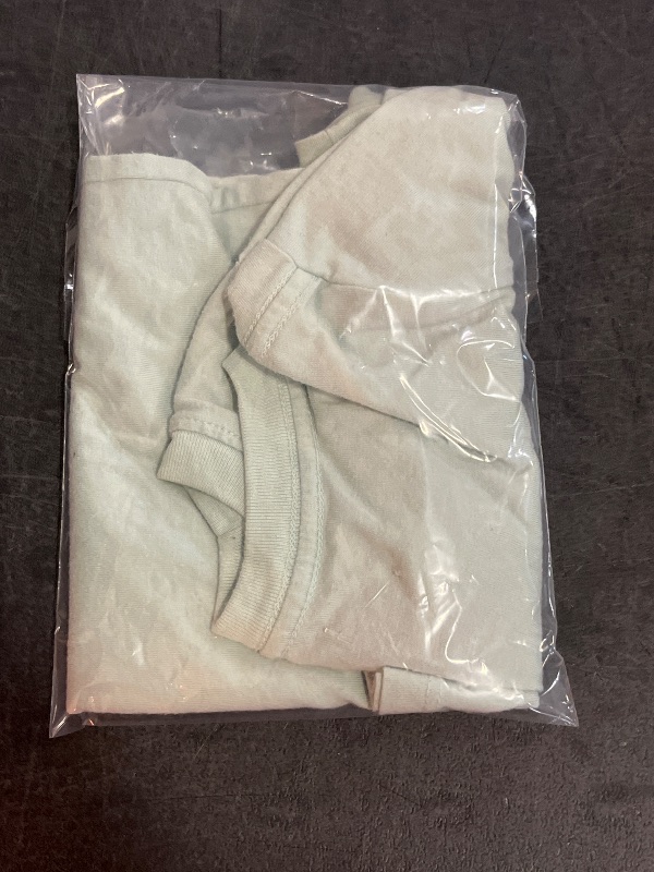 Photo 1 of 4T Toddler Girls' Clouds Graphic T-Shirt - Cat & Jack™ Mint Green 4T: Cotton Blend, Recycled Polyester, Lightweight Jersey, Tagless