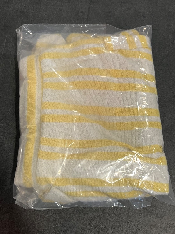 View 2 of (XL) Yellow and White Striped Women's Skort