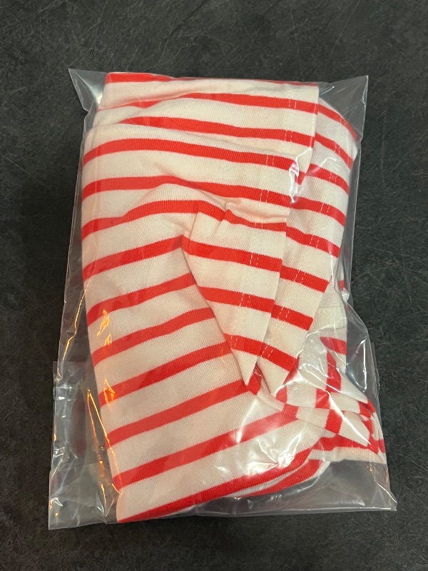 Photo 1 of (2T) Toddler Girls' Striped Short Sleeve Dress - Cat & Jack™ Red 2T