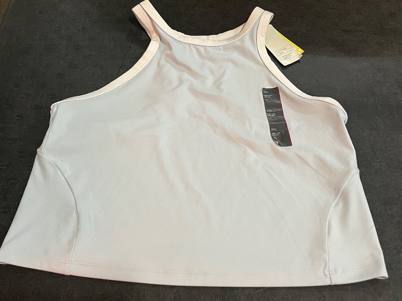 Photo 1 of (XXL) Women's High Neck Racerback Tank Top - All in Motion™ Sky Blue XXL
