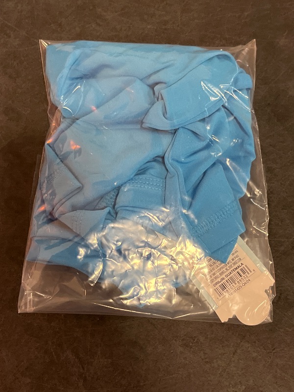 Photo 1 of 3T Toddler Long Sleeve Solid Rash Guard Top - Cat & Jack™ Blue 3T: UPF 50+ Swimwear Jersey