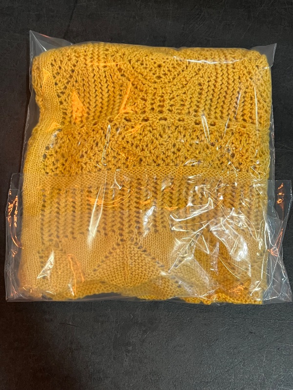 Photo 1 of (M) Women's Crochet-Style Pullover Sweater Tank - a New Day™ Yellow M