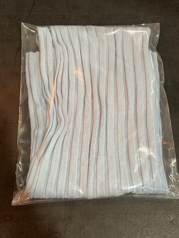 Photo 1 of (L) Women's Tank Mini Sweater Dress - a New Day™ Blue L: Sleeveless Scoopneck, Ribbed Pullover, U Back
