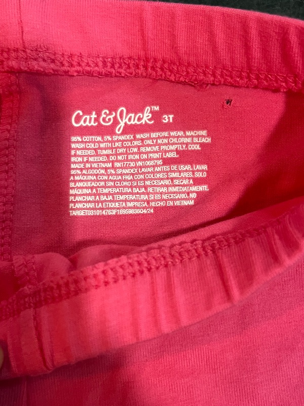 Photo 1 of (3T) Toddler Biker Shorts, Hot Pink