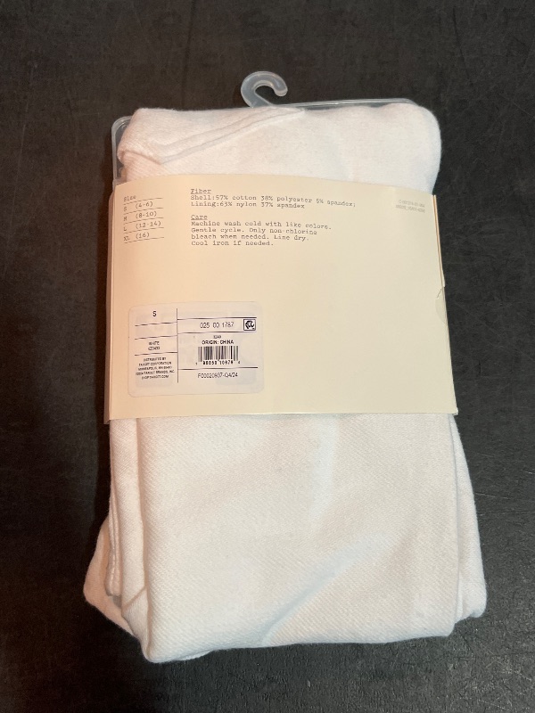 Photo 1 of (S)  Women's High Waisted Jeggings - a New Day™ White S: Ankle Length, Elastic Waistband
