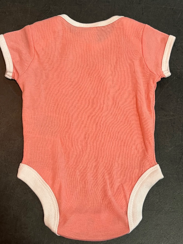 Photo 1 of (0-3M) Pink Born to Shine Onesie