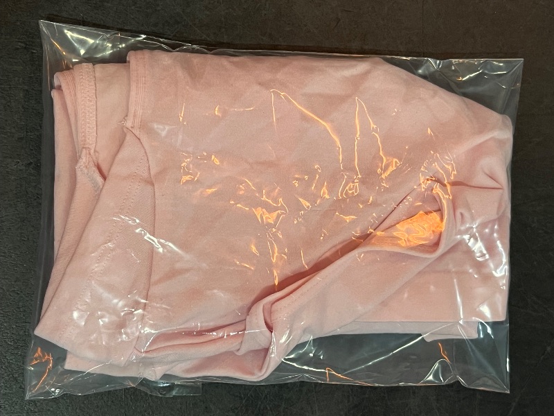 Photo 1 of (M) Women's Cap Sleeve Seamless Jersey T-Shirt - Wild Fable™ Light Pink M: Lightweight Nylon-Spandex Pullover, Casual Fit